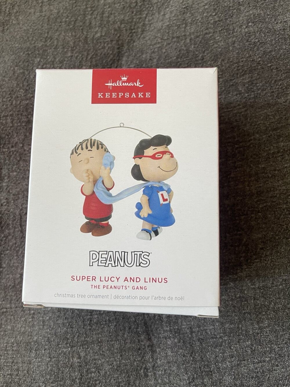 2024 Hallmark Keepsake The Peanuts Gang Super Lucy And Linus Ornament New